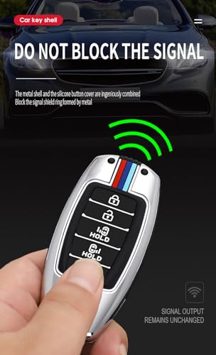 Coque clé Hyundai cassée ? Protégez votre télécommande 5 boutons usée - 5