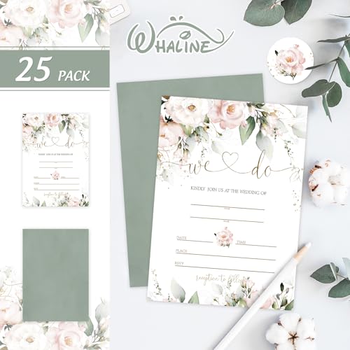 Invitation mariage eucalyptus pour célébrer votre amour - 3