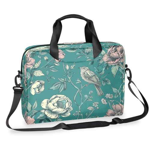 Bolso Vintage para Laptop 15.6 Pulgadas Estilo Flor miniatura 1