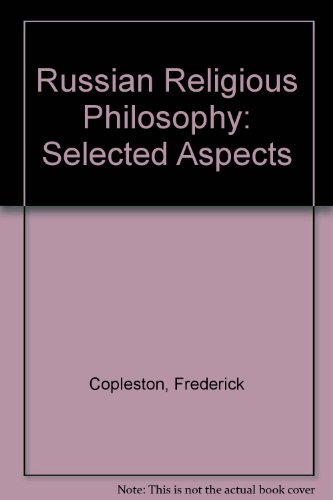 Russian Religious Philosophy 0855326301 Book Cover