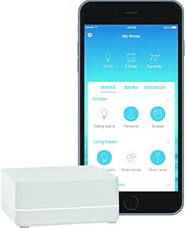 Lutron Caseta Wireless Smart Bridge, L-BDG2-WH, Works with Alexa, Apple HomeKit, and the