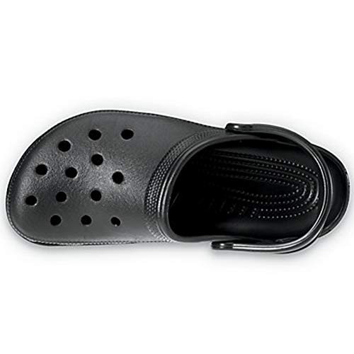 Image of Crocs Unisex Adult Crocband Clog 11016-001 Black M4W6