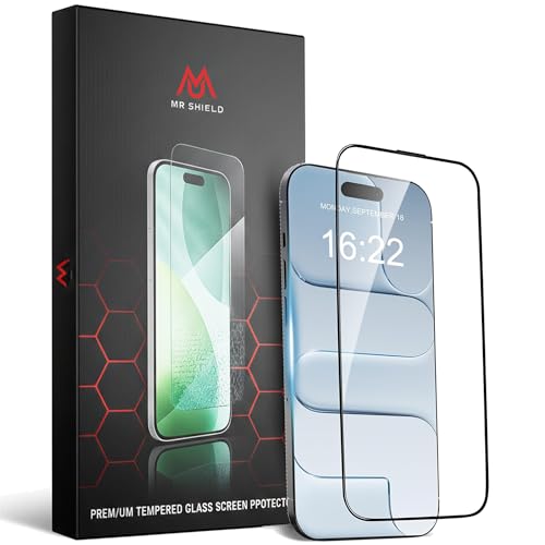 Image of Mr.Shield Top-Notch Tempered Glass Screen Protector Guard for iPhone Air, 9H Hardness, Anti-Static, Case-Friendly, Easy Installation Kit - 1 Pack