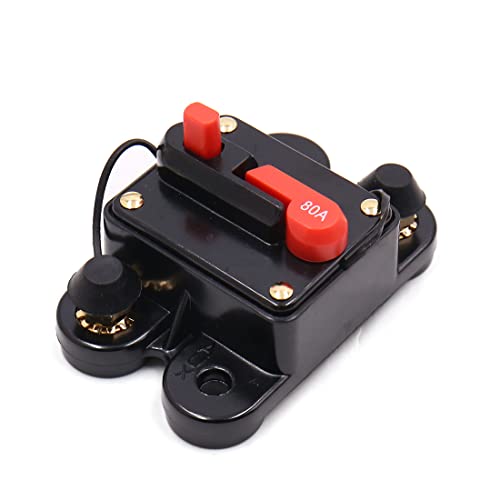 Fusible de disjoncteur en ligne 80A pour votre musique en voyage en voiture