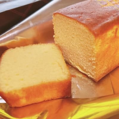 村田町木村屋のブランデーケーキ&地酒ケーキセット