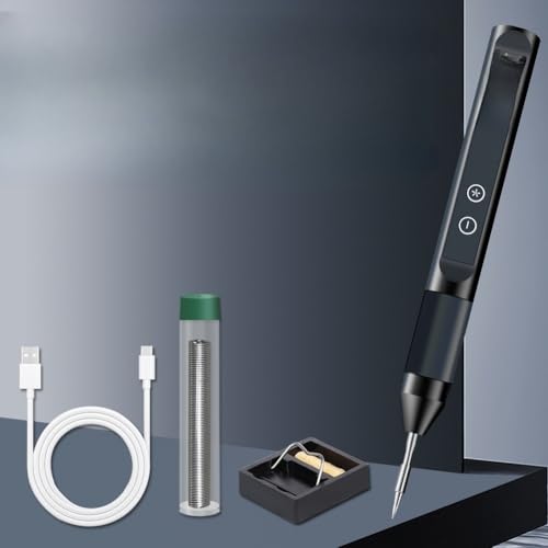 Fer à souder à affichage numérique portable 9V USB-C 3 pointes - 8