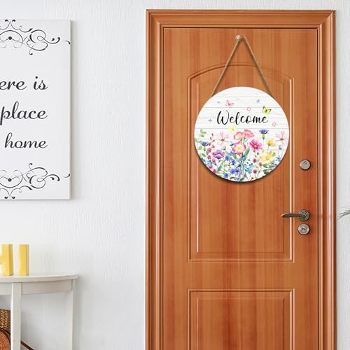 Springwildflowerswelcomesignforfrontdoorspringsummerdecorationswelcomedoorhangersignspringfloralbutterflywoodenwreathseasonalfarmhousewreathsforwallfrontdoorporch12x12 Urban Country Home Decor Spring wildflowers welcome sign for front door spring summer decorations welcome door hanger sign spring floral butterfly wooden wreath seasonal farmhouse wreaths for wall front door porch 12×12 urban country home decor