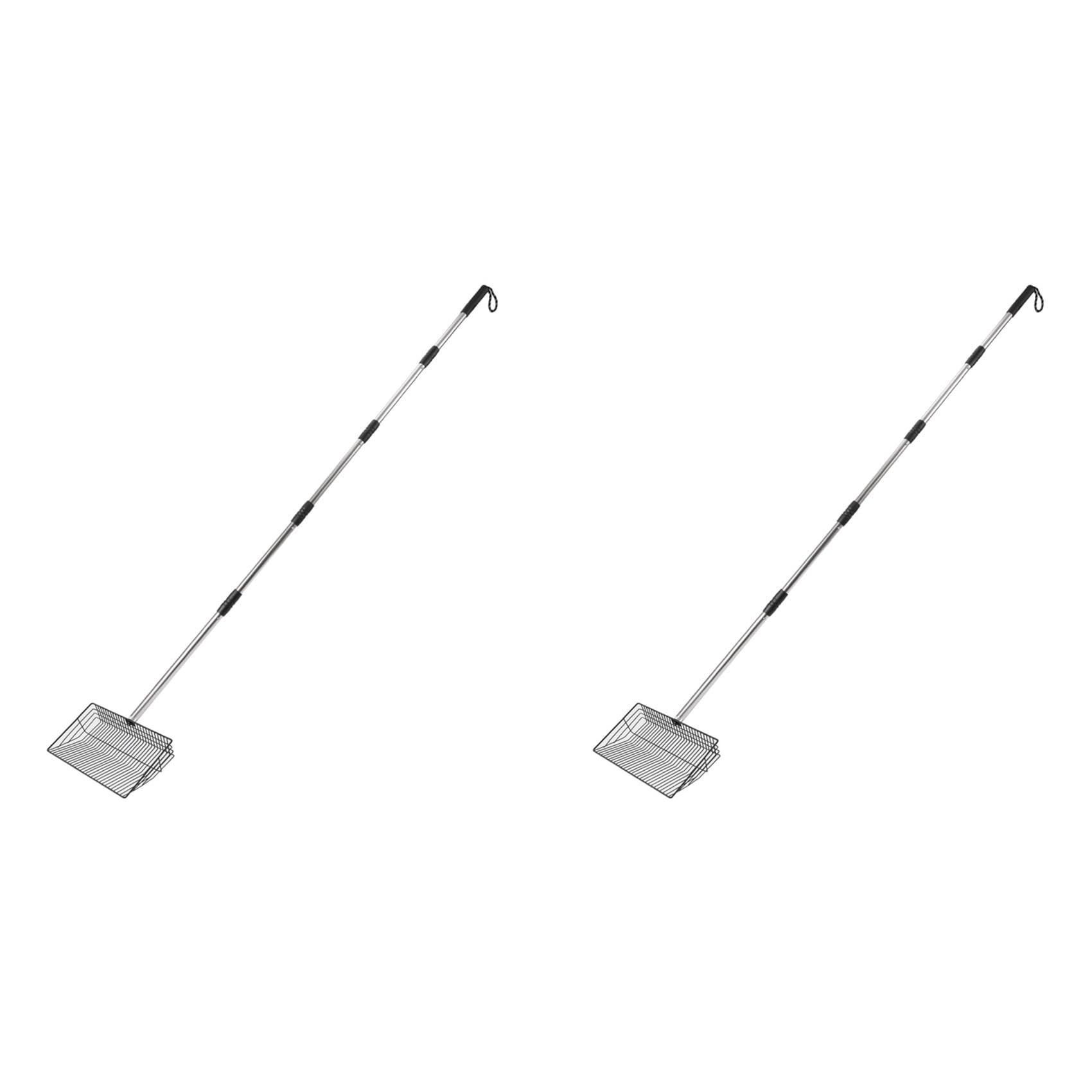Pelle à crottes de poulet en acier inoxydable de 61 à 172 cm
