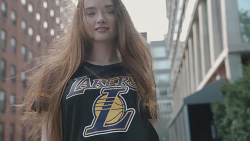 Image of Ultra Game Women's NBA Official Super Soft Mesh Jersey T-Shirt