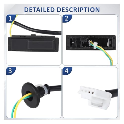Interruptor de maletero Nissan Juke, Tiida y Murano 2011-2015 (Ref. 25380-1AA0B) 4