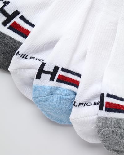 Image of Tommy Hilfiger Womens No Show Socks - 12 Pack Lightweight Athletic Performance Cushioned Running Low Cut Socks for Women