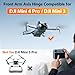 2Pcs Front Arm Axis Replacement for DJI Mini 4 Pro/Mini 3 Front Arm Shaft Screws Front Arm Hinges for DJI Mini 4 Pro Drone Accessories Parts with Repair Tools（6Pcs Arm Axis Screws）