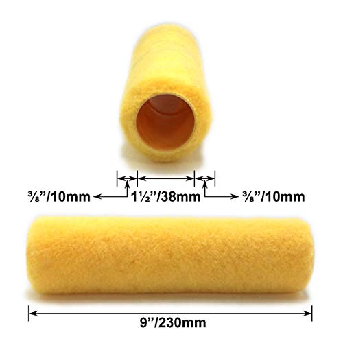 18 Piece 9 Inch All Paints Paint Roller,Paint Roller Covers,Paint Roller Sets,Paint Roller Covers 9 Inch,Paint Roller Kits #TOP1