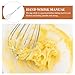 ULTECHNOVO Batidor de Huevos Manual Inoxidable Utensilio de Cocina para Huevos y Nata Ergonomía y para Cocinas Domésticas y Profesionales Imagen de ULTECHNOVO Batidor de Huevos Manual Inoxidable Utensilio de Cocina para Huevos y Nata Ergonomía y para Cocinas Domésticas y Profesionales
