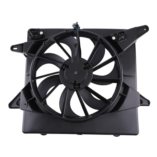 Image of maXpeedingrods Radiator Cooling Fan Assembly for Cadillac SRX Single Fan 2010-2016, 20883034 TYC622650 GM3115234