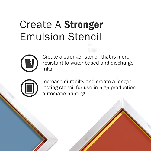 Ecotex® Emulsion Hardener Long Run Screen Printing Emulsion Hardener Pint - 16 Oz. #TOP2