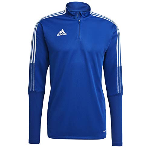 adidas Mens Track Top Tiro 21 Training Top, Team Royal Blue, GH7302, Size S