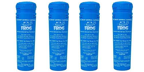 King Technology 01-14-3812 SPA Frog Mineral Cartridge 4 Pack