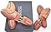 Luxinton Cedar Shoe Tree Boot Keeper for Men Luka 2-pack Adjustable Shoetree Twin Tube(for 2 pairs of shoes)(EU 42-43 / Medium / 9-10.5 US)