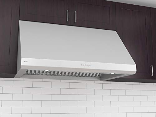 Ancona An-1243 Pro Uc Led 36" 850 Cfm Ducted Under Cabinet Range Hood Stainless Steel #TOP1
