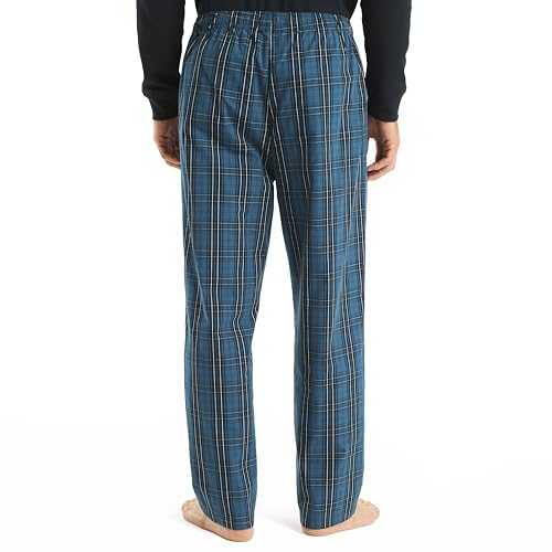Nautica Mens Sustainably Crafted Plaid Poplin Sleep Pant2