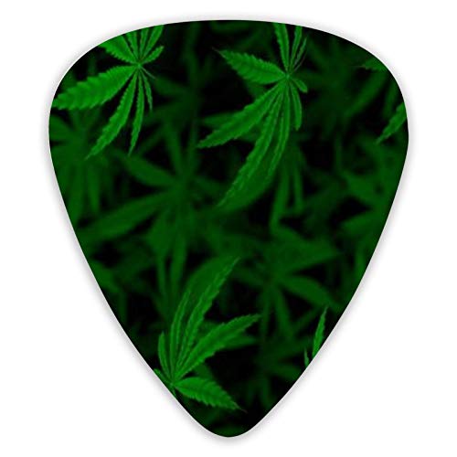 Médiators pour guitare Cannabis Weed Pattern Picks de basse de qualité supérieure pour guitare électrique et guitares… - Les Beatles, Paul McCartney, John Lennon, RIngo Starr, George Harrison Médiators pour guitare Cannabis Weed Pattern Picks de basse de qualité supérieure pour guitare électrique et guitares…