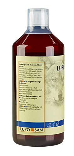Luposan 33319 Hundefutter Lupo Derm Haut- und Haarkur 1000 ml
