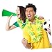 BESTonZON 4pcs Cheer Megaphone Loudspeaker Party Noisemakers for Soccer Matches School Events Weddings and Year Celebrations Fun Sports Favors