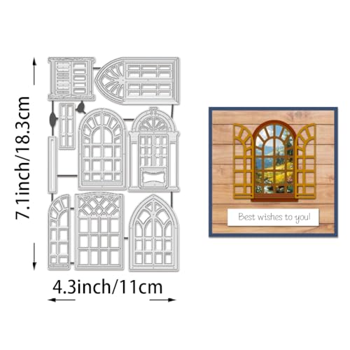 BENECREAT Moldura de porta e janela, moldes de metal, moldes de corte de porta, moldura de janela, f