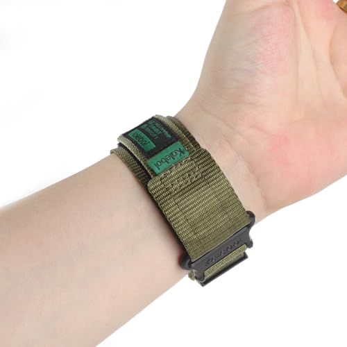 Nylon watch band Strap Adapter Compatible with for Casio PRW-6000 PRW-6100 PRW-3000 PRW-3100 PRW-S3100 PRW-S6100 PRW-6100y PRG-300 PRG-330 (green, Medium) by Kalebol - Used condition - Image 3
