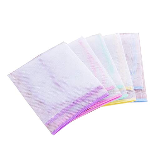 Homozy 5 folhas de pano para passar roupa, protetor de tela, protetor de prensa, roupas 35 x 50 cm