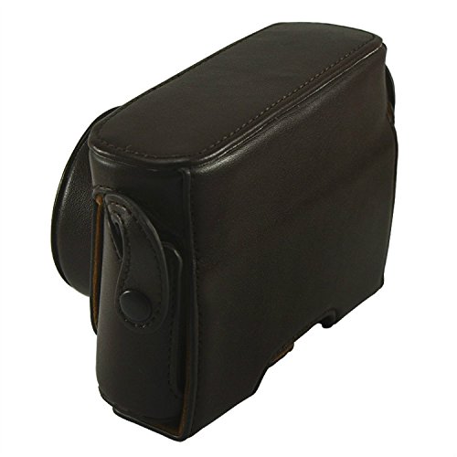 Xjpt-Penf-D09 Brun Pu Cuir Étui Housse Appareil Photo