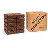 Lekto Woodfuels Night Briquettes - 20kg (20 Briquettes), Up to 8 Hour ...