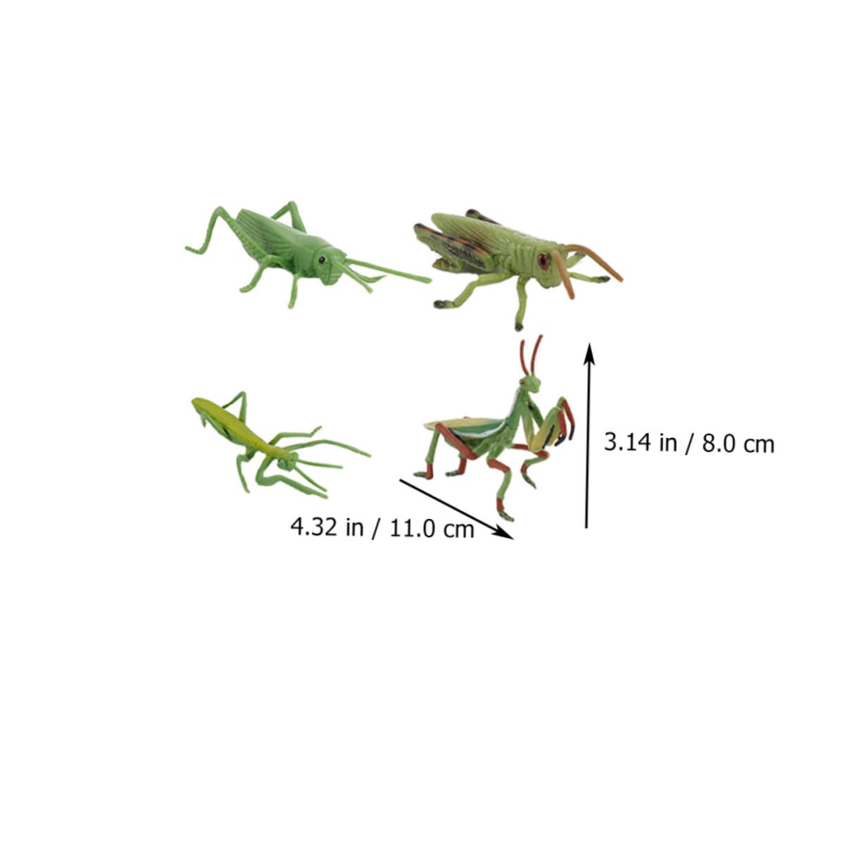 Juego Educativo de Modelos de Juguete de Crecimiento Animal 16 Piezas de Abs para Niños, Simula el Ciclo de Vida de Animales Aula Color Aleatorio