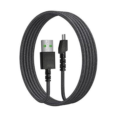 Wireless Mouse Charger Replacement for Razer Naga Pro 20000 DPI, Viper Ultimate, DeathAdder V2 Pro, Basilisk Ultimate Charging Cable Cord