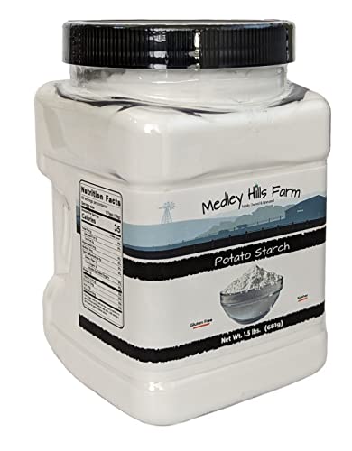 image for Potato starch gluten free by Medley hills farm 1.5 lbs. in Reusable Co