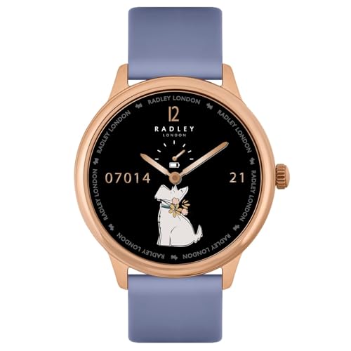 Smartwatch RADLEY Series 19 RYS19-2130, reloj inteligente deportivo azul mezclilla