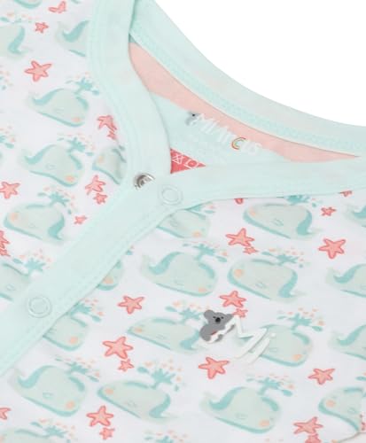 Image of Mi Arcus Whale Print Full Sleeve Bambino Set