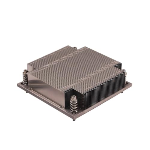 Servidor disipador de calor pasivo 1U LGA1150 contra sobrecalentamiento en racks estrechos
