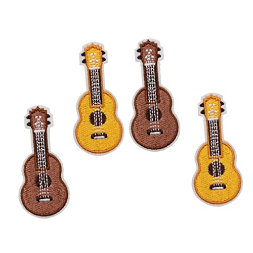 Yardenfun 4piezas Pzs Broche Solapa Broche Bordado Ukulele Guitarra Niñas Accesorios
