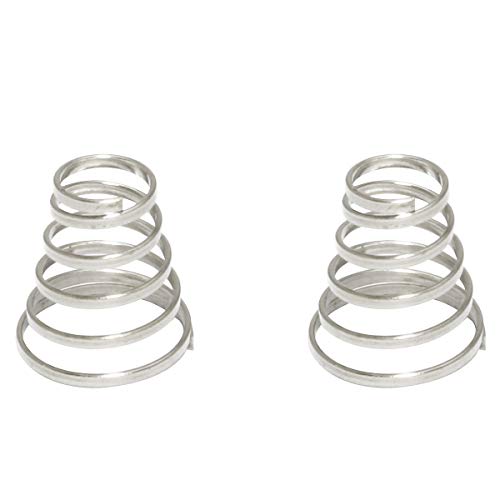 image for PSCCO 12PCS Stainless Steel Bike Wheel Quick Release Springs, Bicycle 