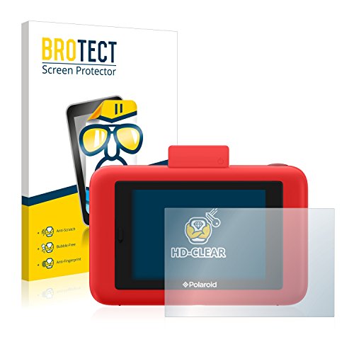 BROTECT Protector Pantalla Compatible con Polaroid Snap Touch Protector Transparente (2 Unidades) Anti-Huellas