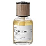 カーメイト(Carmate) 車用 消臭 芳香剤 ダッシュボード ドリンクホルダー 設置【 シーサイドシトラス 】 ルーノ リキッド グラン 液体 置き型 160ml 天然 アロマオイル 配合【初夏の解放感を感じるシトラスフローラルの香り】約60日間 長持ち L923