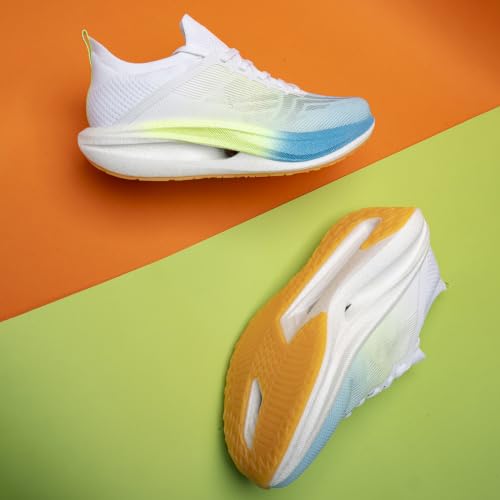 Image of Red Tape Sports Shoes for Men in White Blue | Sports Shoes