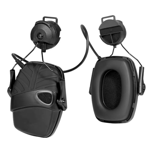 Casque antibruit électronique avec amplification des sons d'impact pour le tir