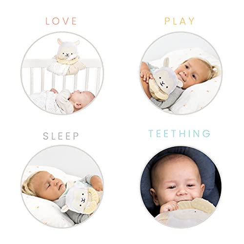 Lulyboo Lovey Baby Sleep Soother, Plush Security Blanket Teether With Music, White Noise And Vibration Machine, Attaches To Cribs, Llama #TOP2