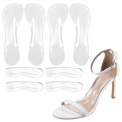 Elegaperma 4 Pairs Gel Insoles