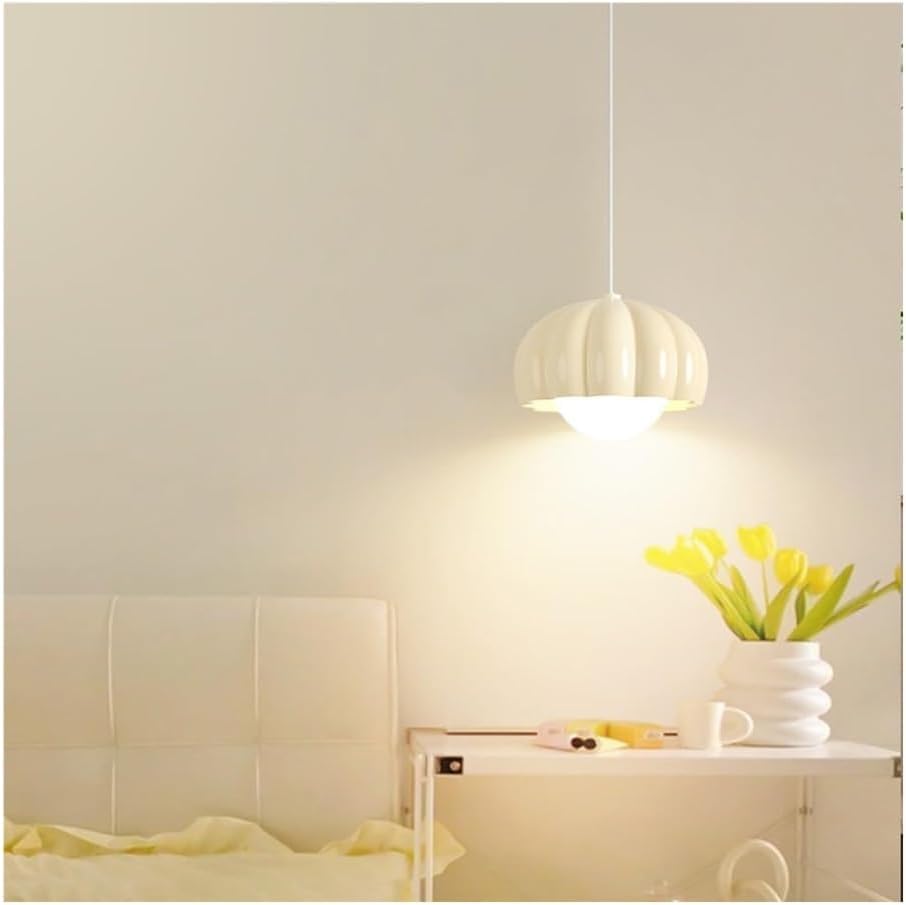 Éclairage du pendentif LED moderne rose et orange pour chambre