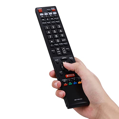 Télécommande GB118WJSA compatible Sharp AQUOS TV touches haute réactivité - 7
