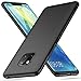 Produktbild Conie CTPU9267 Classic TPU Kompatibel mit Huawei Mate 20 Pro, Hülle Backcover Silikon Schutzhülle Basic Design TPU Anti Rutsch Rückschale für Mate 20 Pro Handyhülle Schwarz